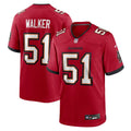 Tampa Bay Buccaneers David Walker Nike Red Game Jersey