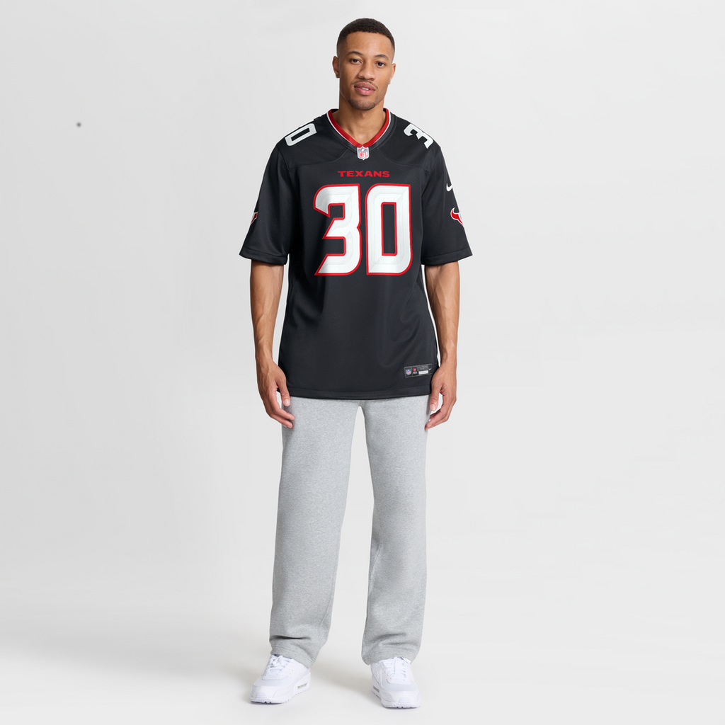 Houston Texans Brandon Codrington Nike Navy Game Jersey