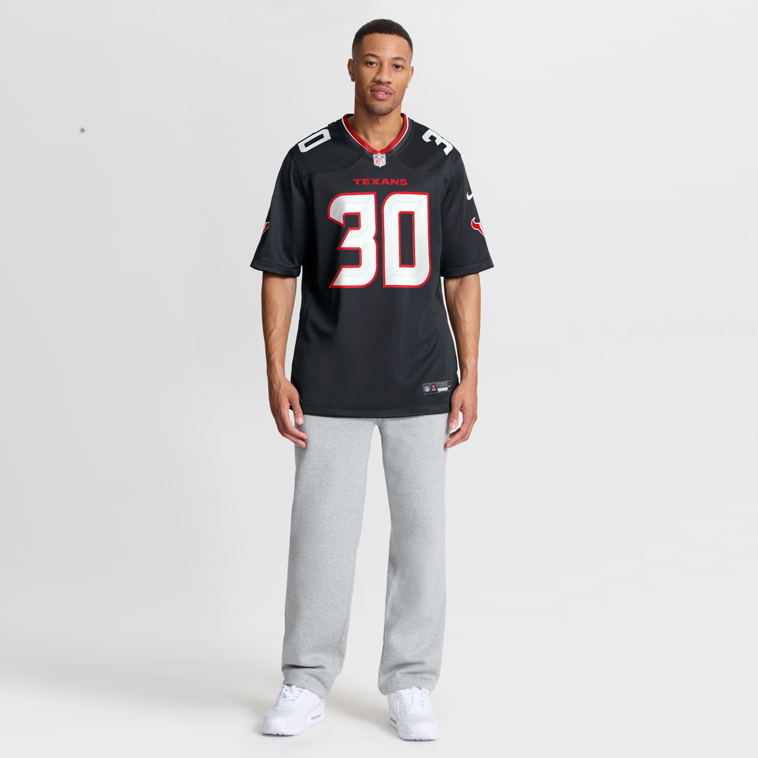 Houston Texans Brandon Codrington Nike Navy Game Jersey