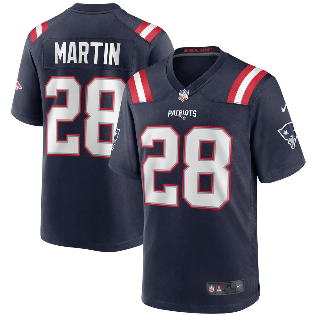 New England Patriots Curtis Martin Nike Navy Retired Player Game Jersey
