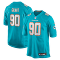 Miami Dolphins Kenneth Grant Nike Aqua Game Jersey