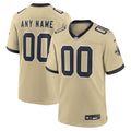 New Orleans Saints Nike Gold Gameday Golds Alternate Custom Jersey