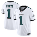 Philadelphia Eagles Jalen Hurts Nike White Vapor FUSE Stitched Limited Jersey