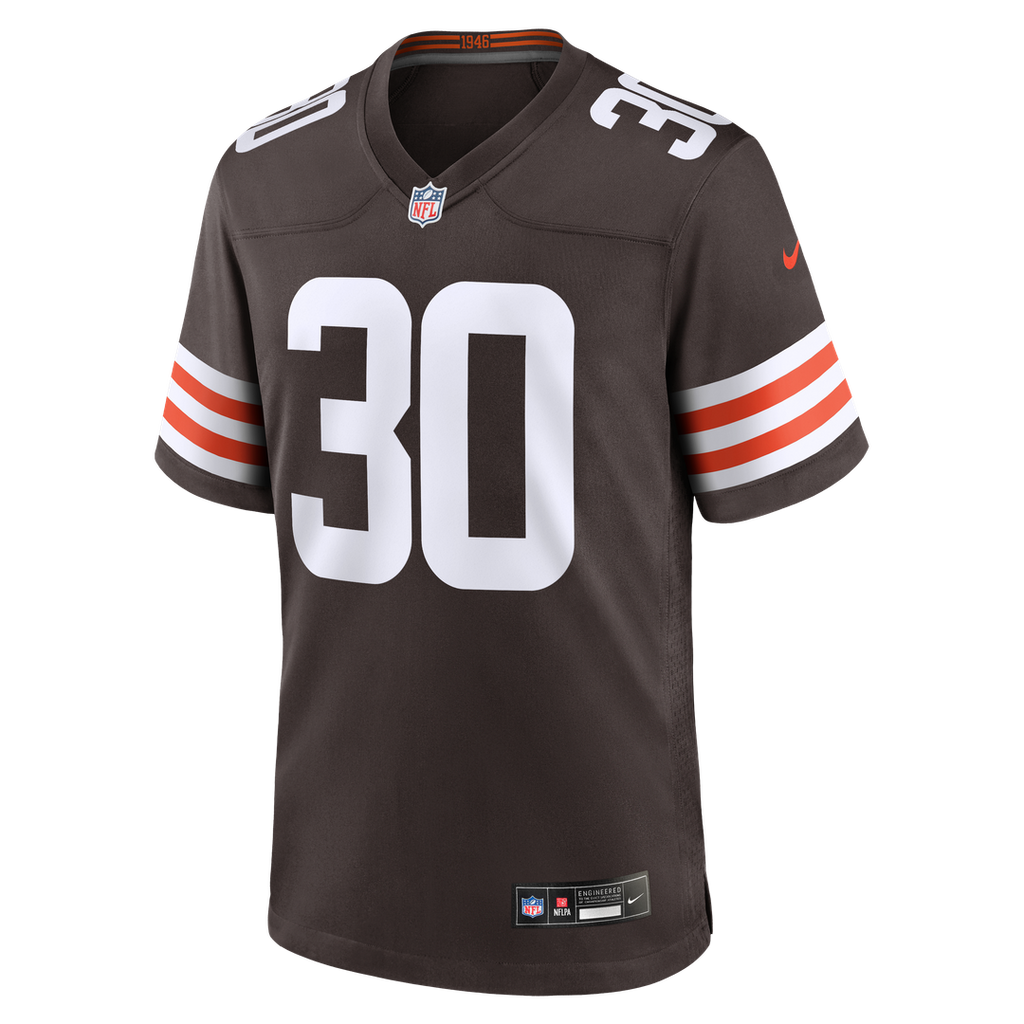 Cleveland Browns Zion Washington Nike Brown Game Jersey