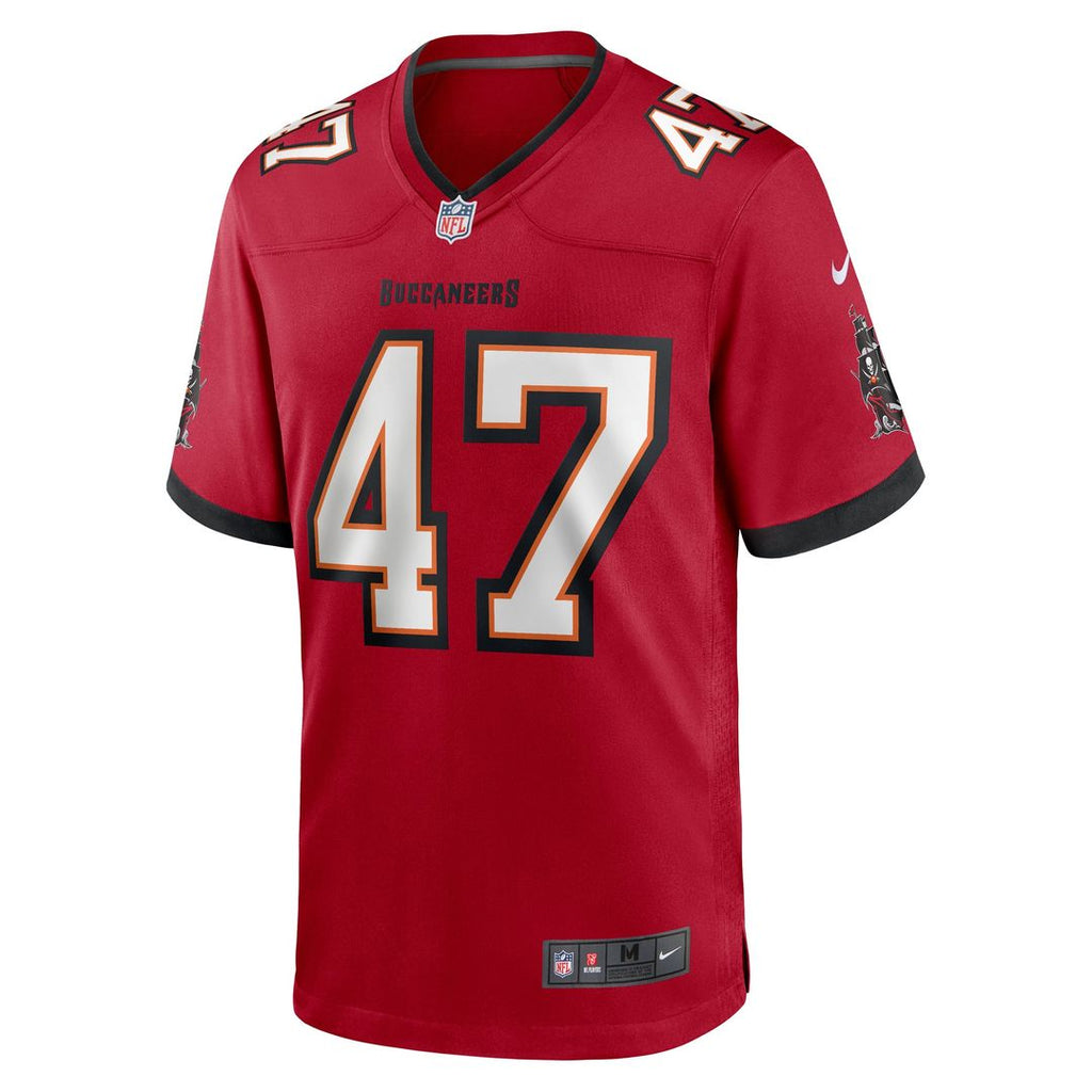 Tampa Bay Buccaneers John Lynch Nike Red Retired Game Jersey