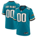 Jacksonville Jaguars Nike Teal Prowler Throwback Custom Jersey