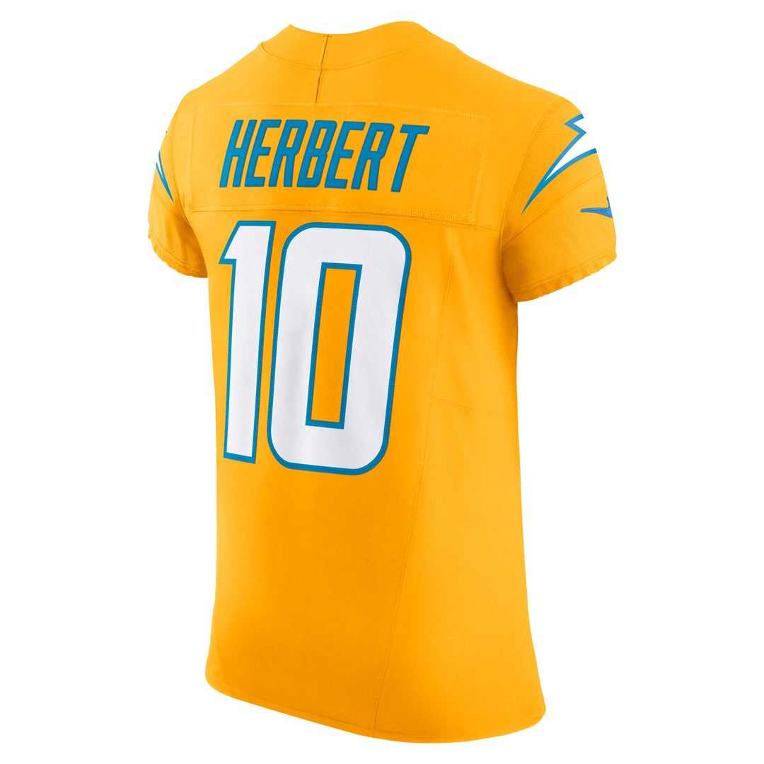 Los Angeles Chargers Justin Herbert Nike Navy Alternate Vapor FUSE Elite Jersey