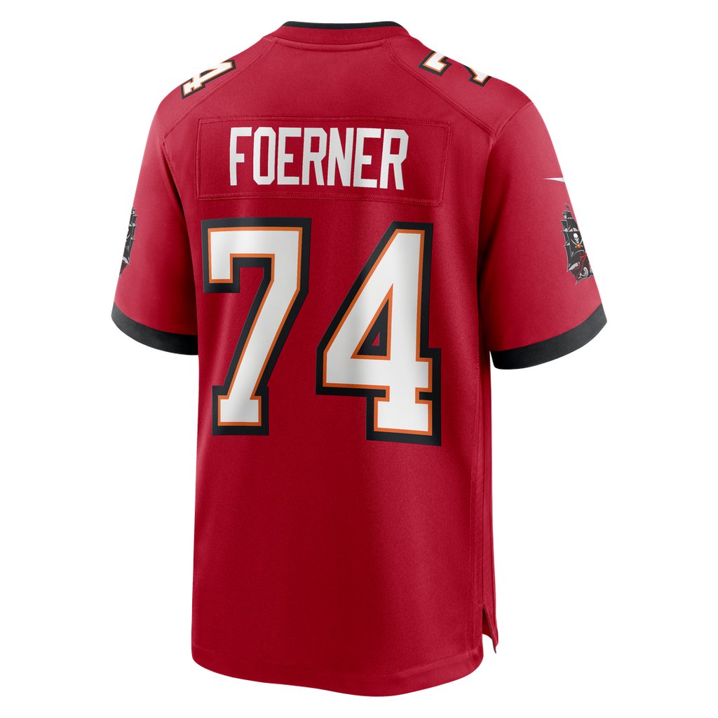 Tampa Bay Buccaneers Marshall Foerner Nike Red Game Jersey
