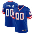 New York Giants Nike Royal Classic Custom Jersey