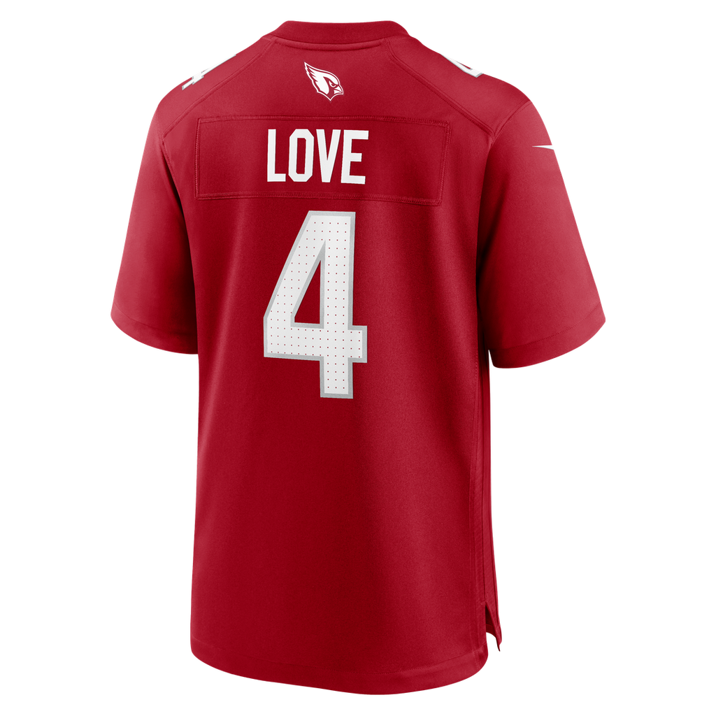 Arizona Cardinals Jeremiyah Love Nike Cardinal Game Jersey