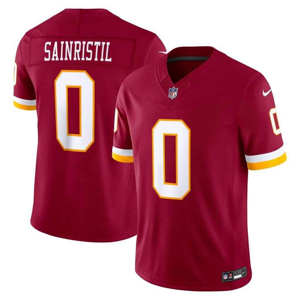 Washington Commanders Mike Sainristil Nike Burgundy Team Vapor FUSE Stitched Limited Jersey