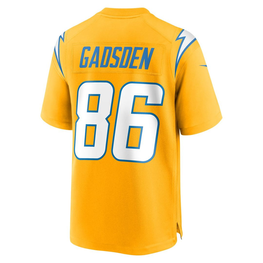 Los Angeles Chargers Oronde Gadsden Nike Powder Blue Game Jersey