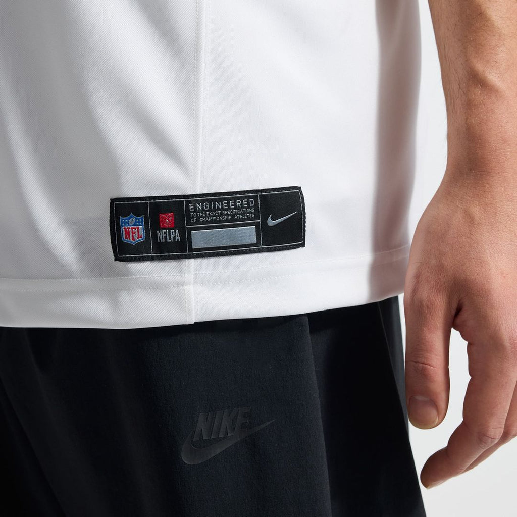 Washington Commanders Jayden Daniels Nike White Vapor FUSE Stitched Limited Jersey