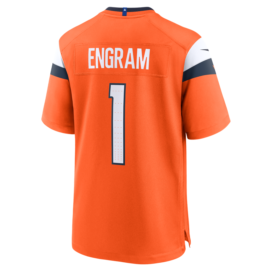 Denver Broncos Evan Engram Nike Orange Game Jersey