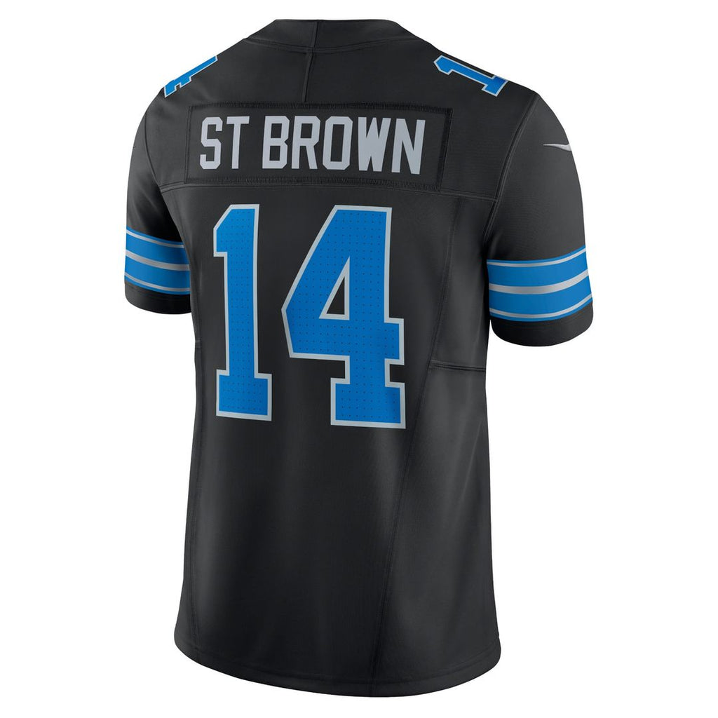 Detroit Lions Amon - Ra St. Brown Nike Black 2nd Alternate Vapor FUSE Limited Jersey