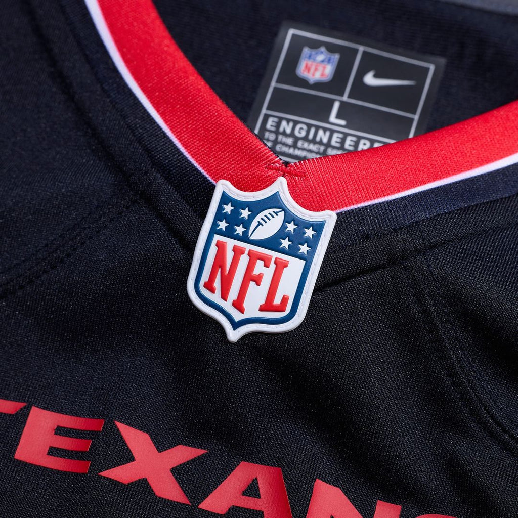 Houston Texans Nike Navy #1 Dad Game Jersey