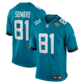 Jacksonville Jaguars R. Jay Soward Nike Teal Retired Game Jersey