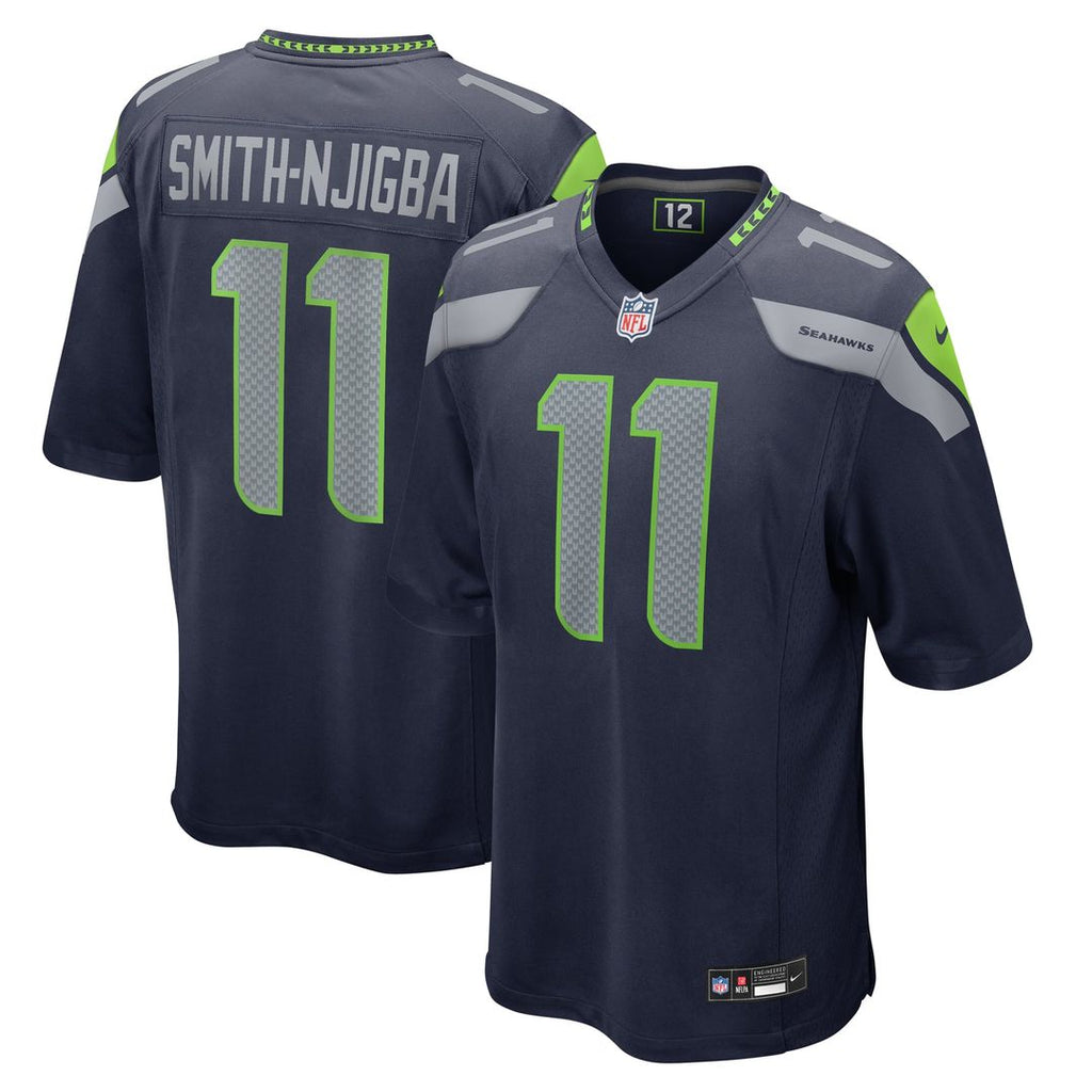 Seattle Seahawks Jaxon Smith - Njigba Nike College Navy Game Jersey