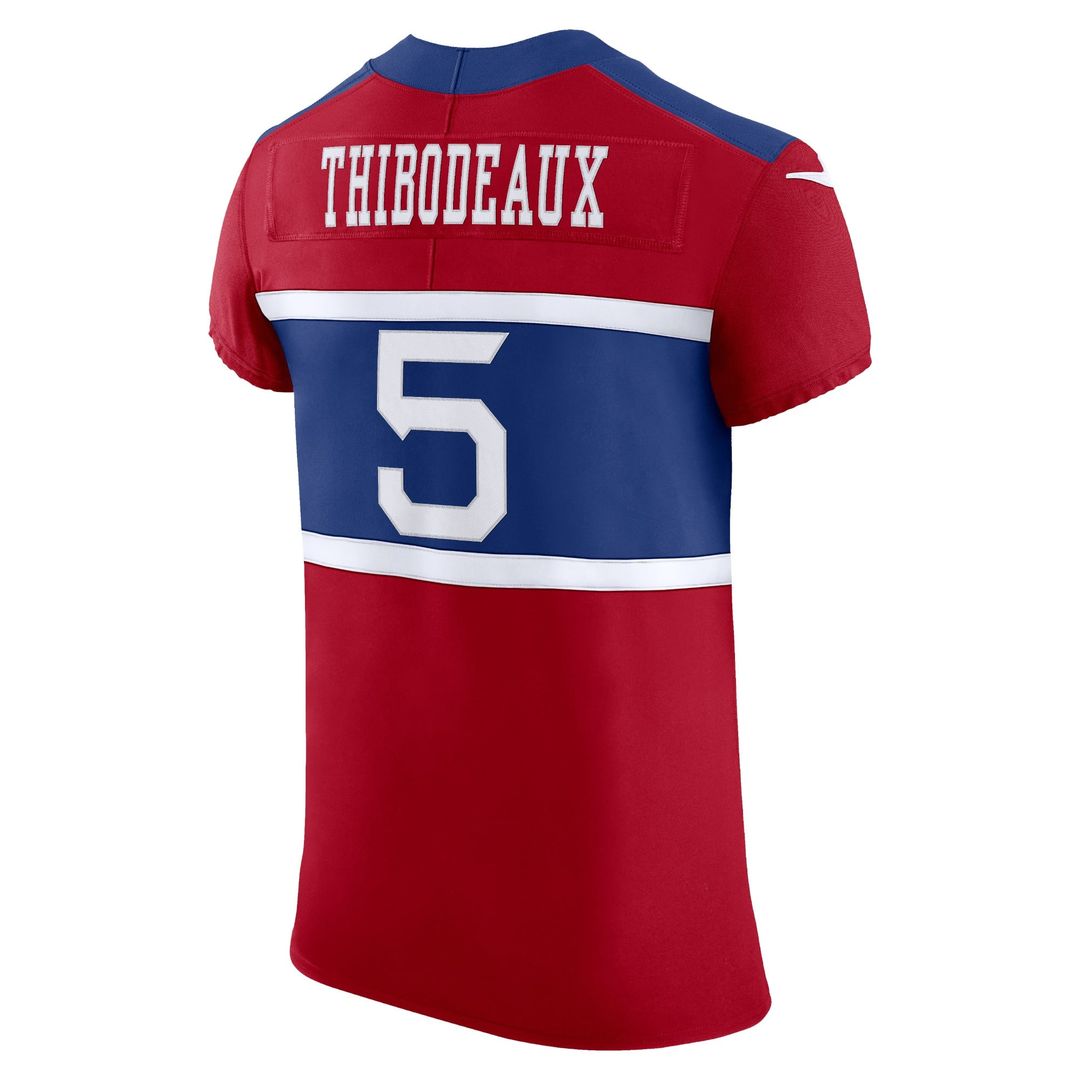 New York Giants Kayvon Thibodeaux Nike Red Alternate Vapor FUSE Elite Jersey