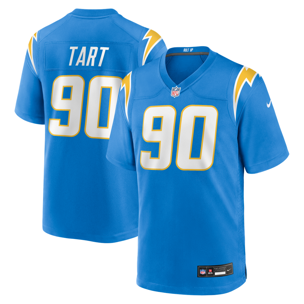 Los Angeles Chargers Teair Tart Nike Powder Blue Game Jersey