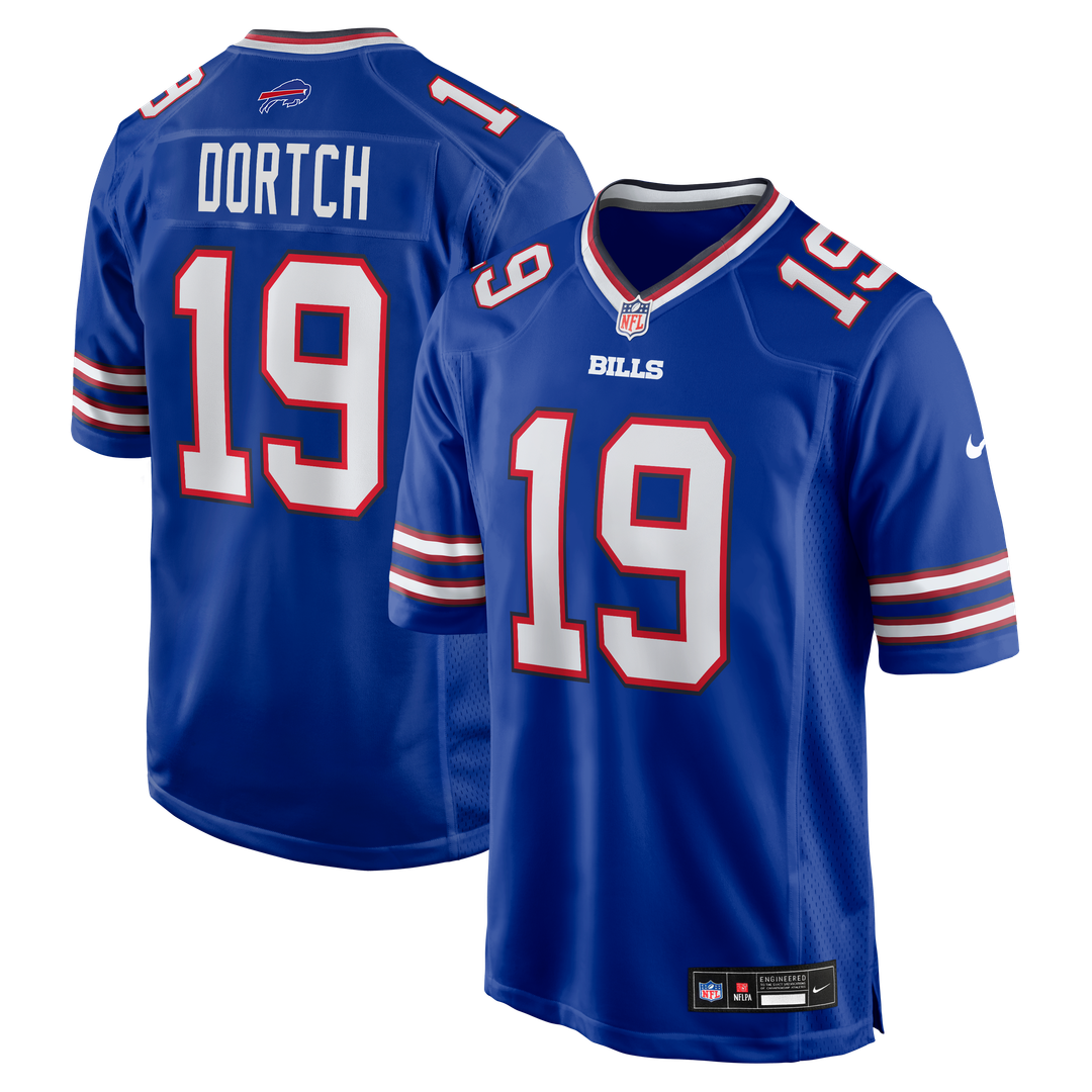 Buffalo Bills Greg Dortch Nike Royal Game Jersey