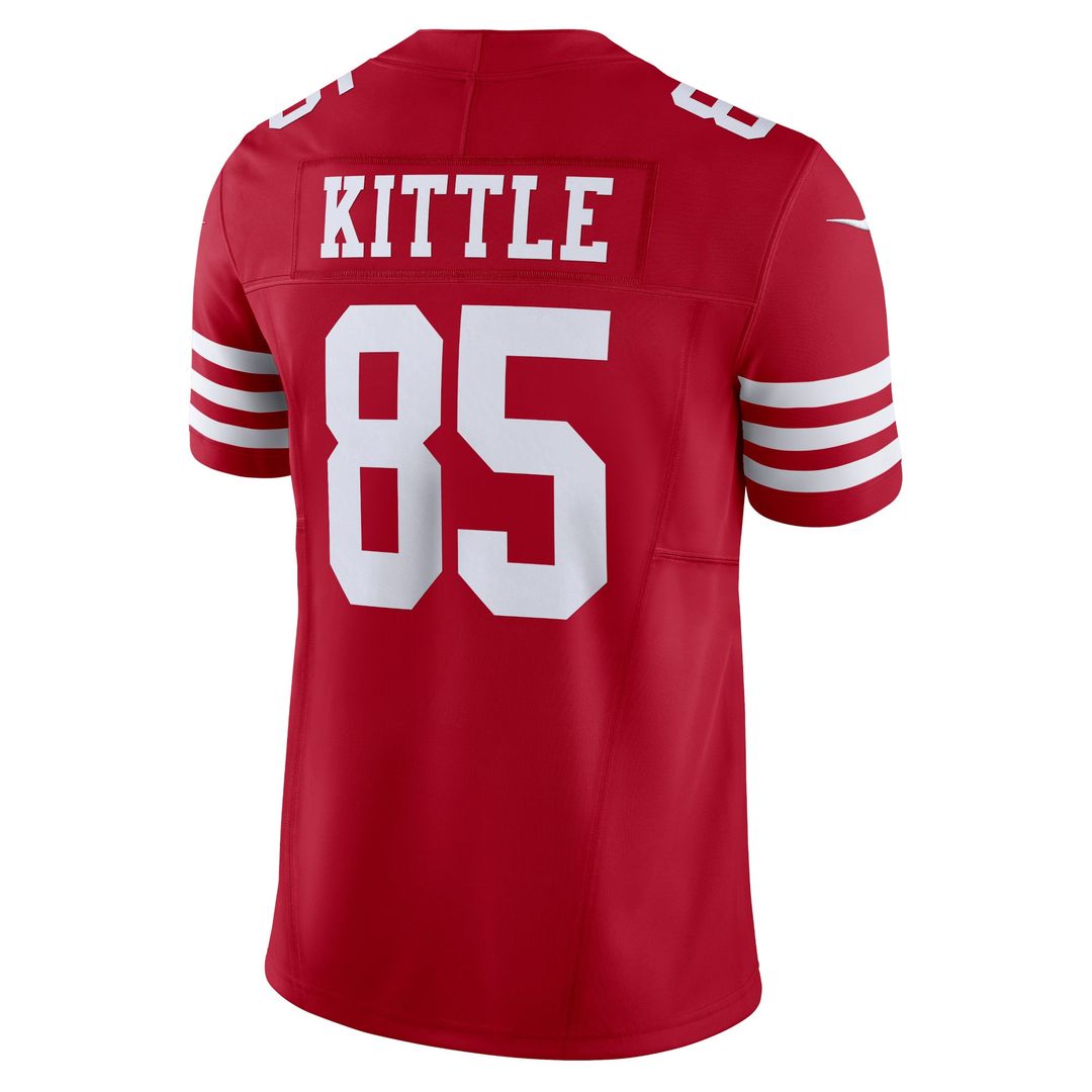 San Francisco 49ers George Kittle Nike Scarlet Vapor FUSE Limited Jersey