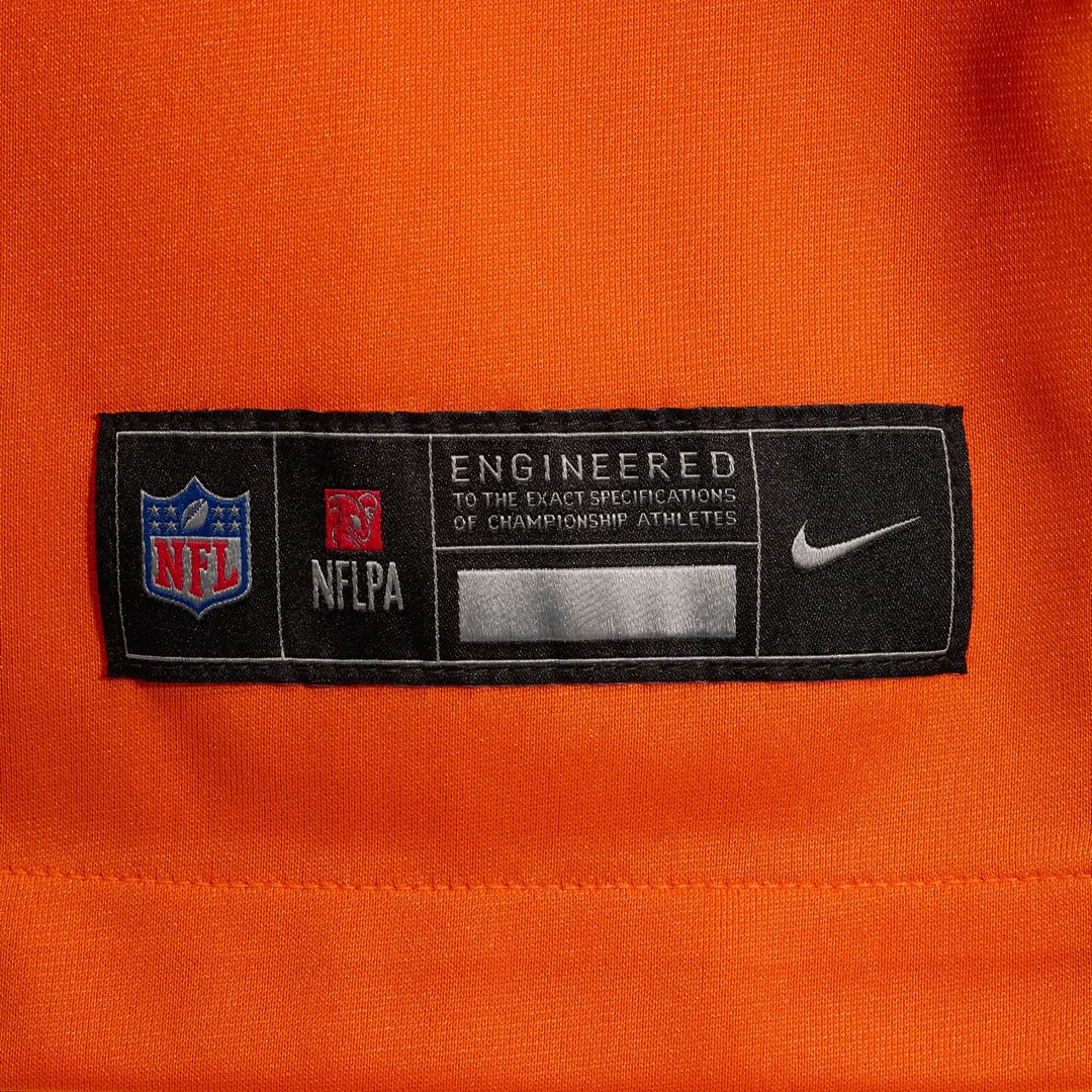 Denver Broncos Jordan Jackson Nike Orange Game Jersey