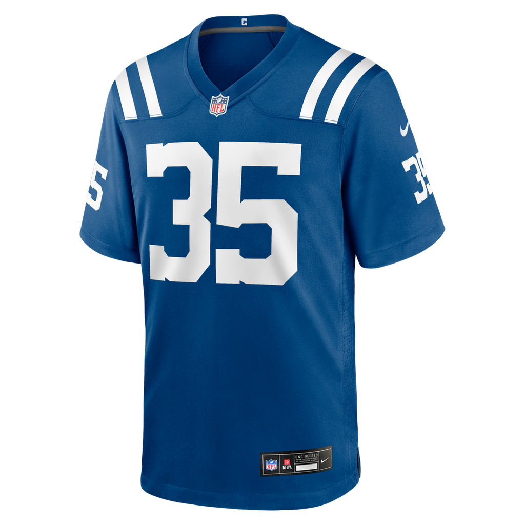 Indianapolis Colts Johnathan Edwards Nike Royal Game Jersey