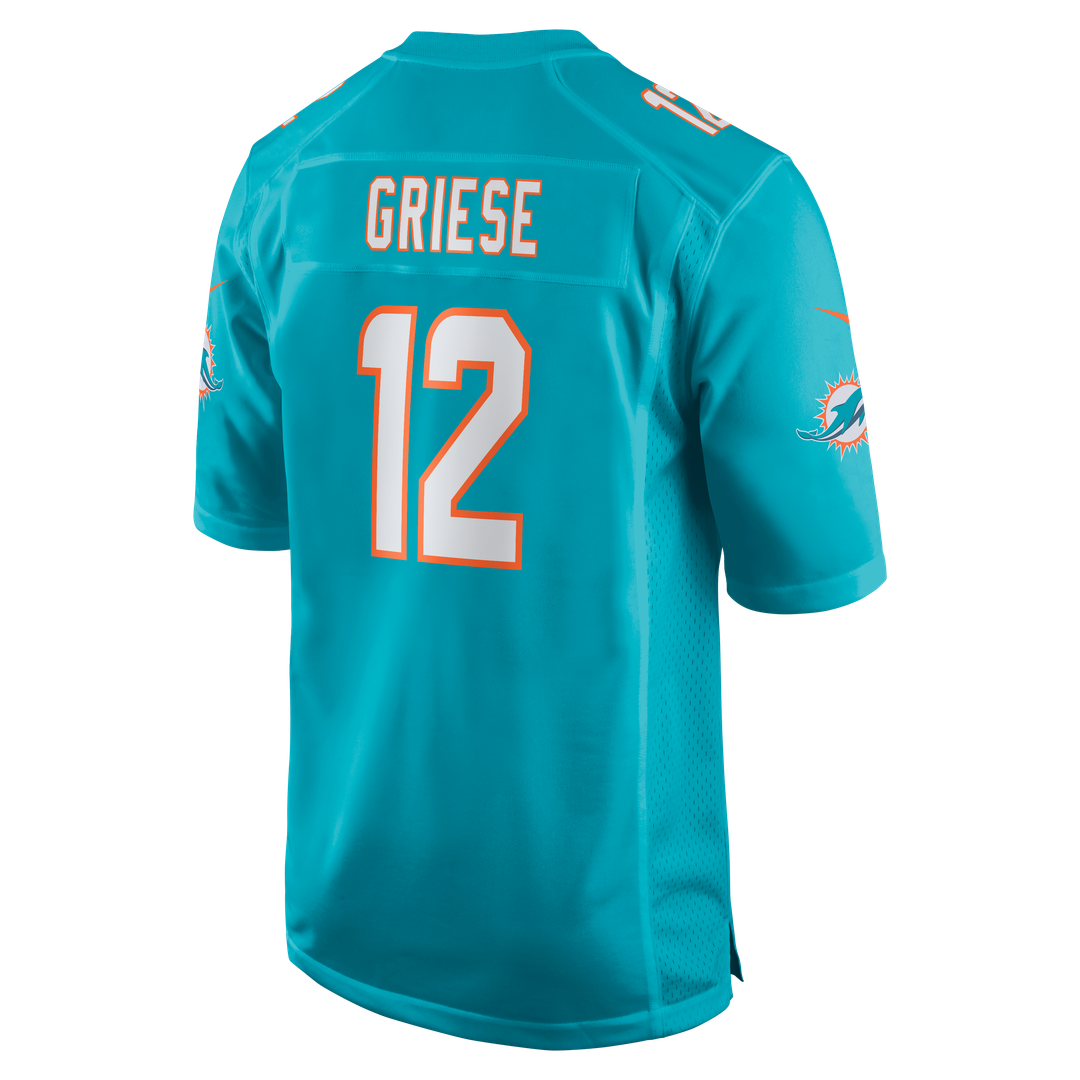 Miami Dolphins Bob Griese Nike Aqua Retired Player Game Jersey