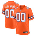 Denver Broncos Nike Orange Mile High Collection 1977 Throwback Custom Jersey