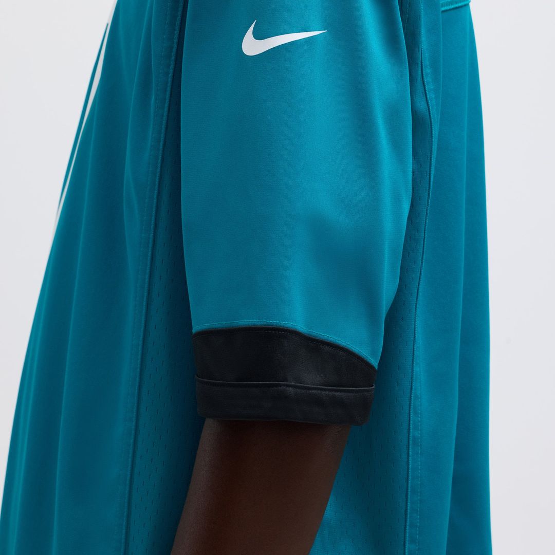 Jacksonville Jaguars Brian Thomas Jr Nike Teal Game Jersey