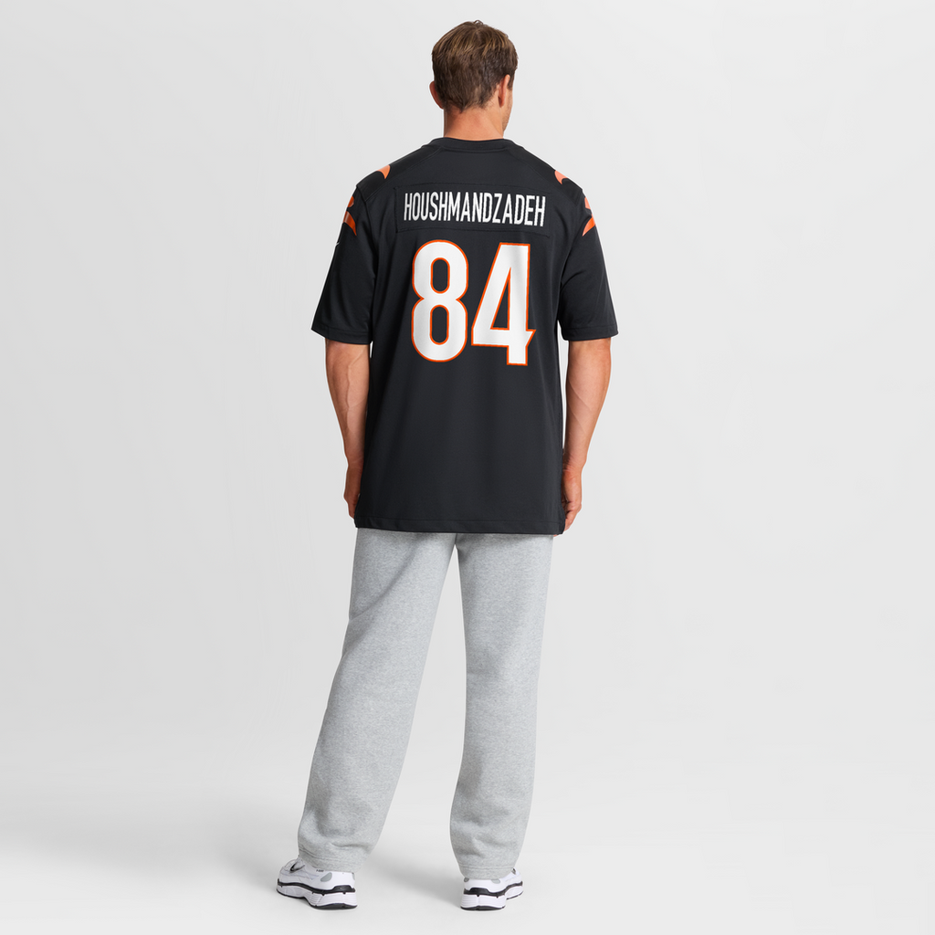Cincinnati Bengals T. J. Houshmandzadeh Nike Black Team Retired Game Jersey