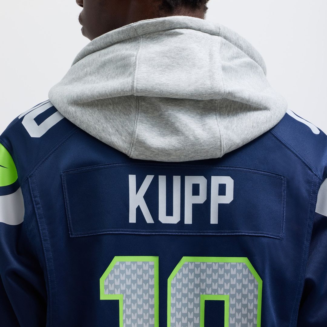 Seattle Seahawks Cooper Kupp Nike College Navy Game Jersey