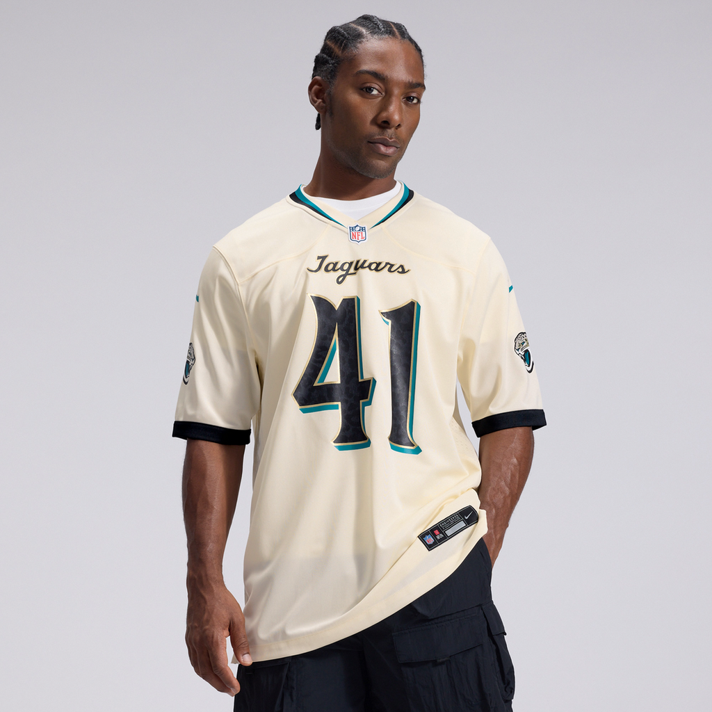Jacksonville Jaguars Josh Hines - Allen Nike Natural 2026 Rivalries Collection Game Jersey