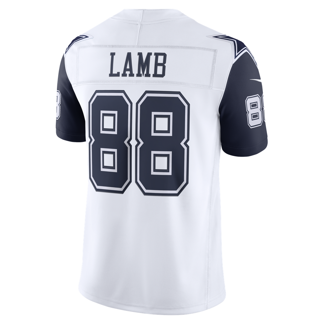 Dallas Cowboys CeeDee Lamb Nike Navy Team Vapor FUSE Stitched Limited Jersey
