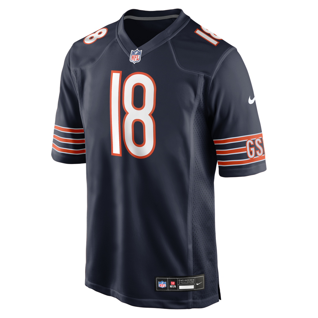 Chicago Bears Caleb Williams Nike Orange Alternate Game Jersey