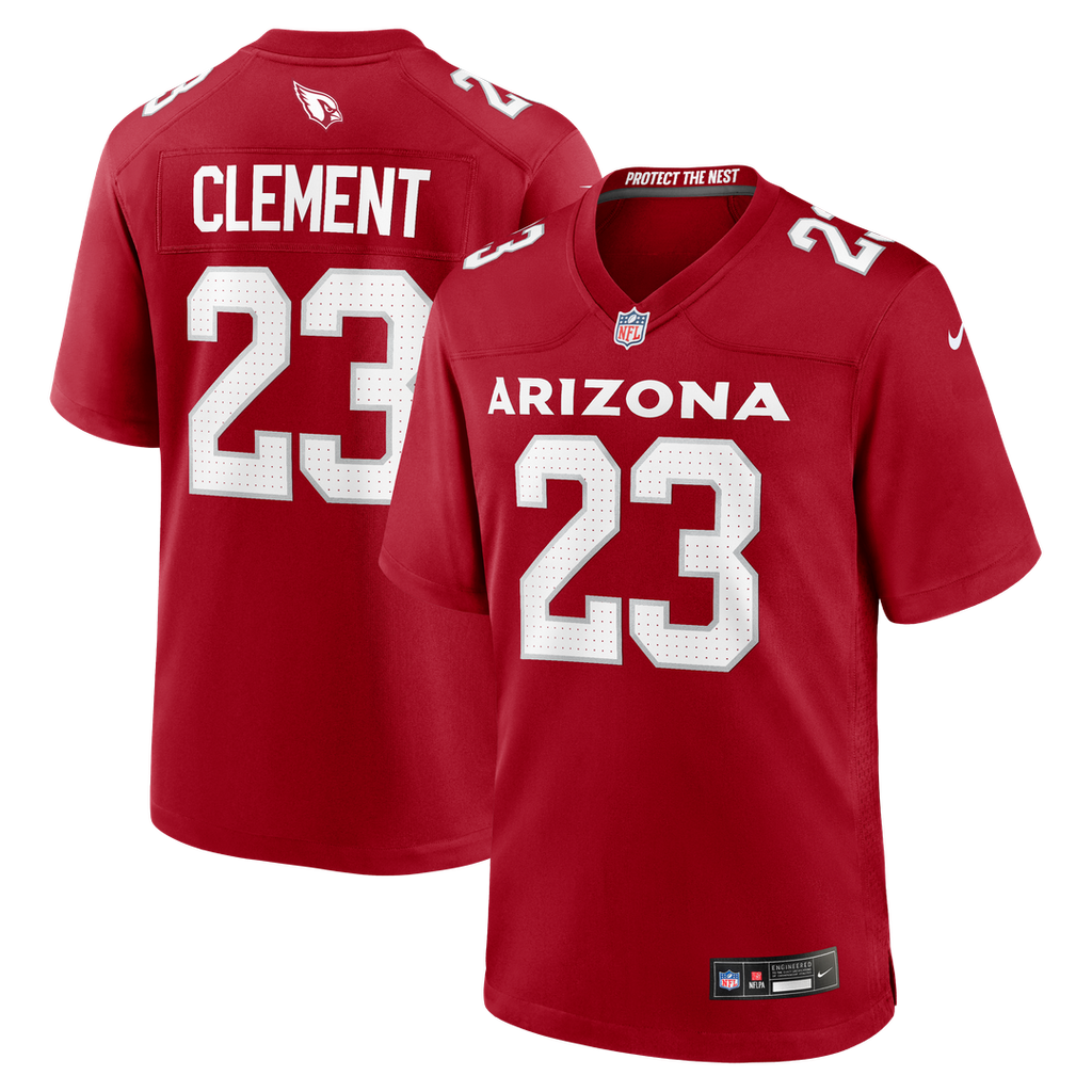 Arizona Cardinals Corey Clement Nike Cardinal Game Jersey
