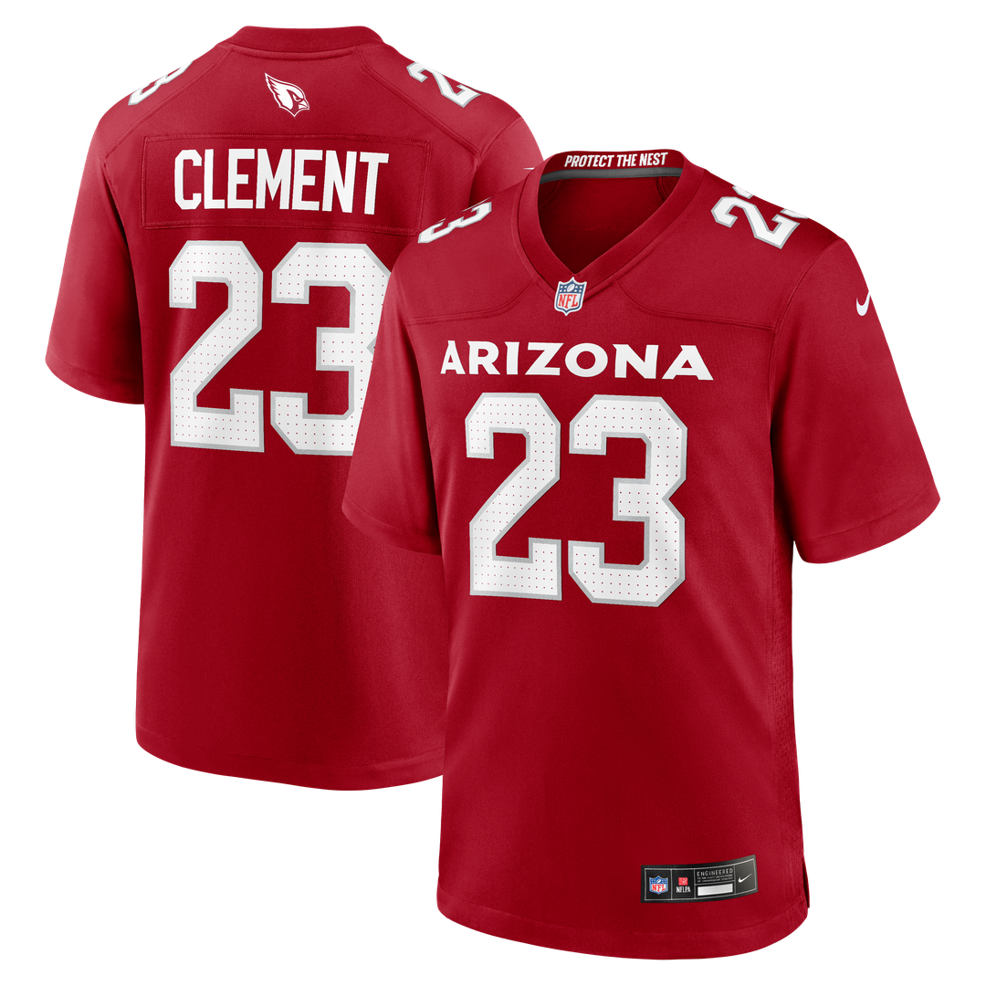 Arizona Cardinals Corey Clement Nike Cardinal Game Jersey