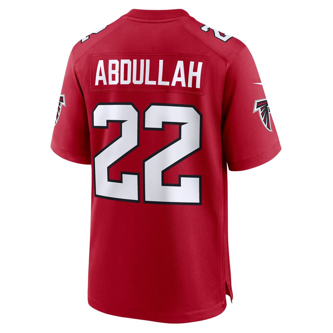 Atlanta Falcons Yasir Abdullah Nike Red Game Jersey
