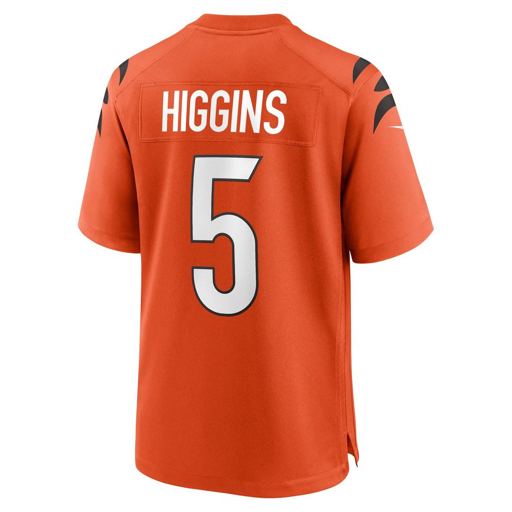 Cincinnati Bengals Tee Higgins Nike Black Game Jersey