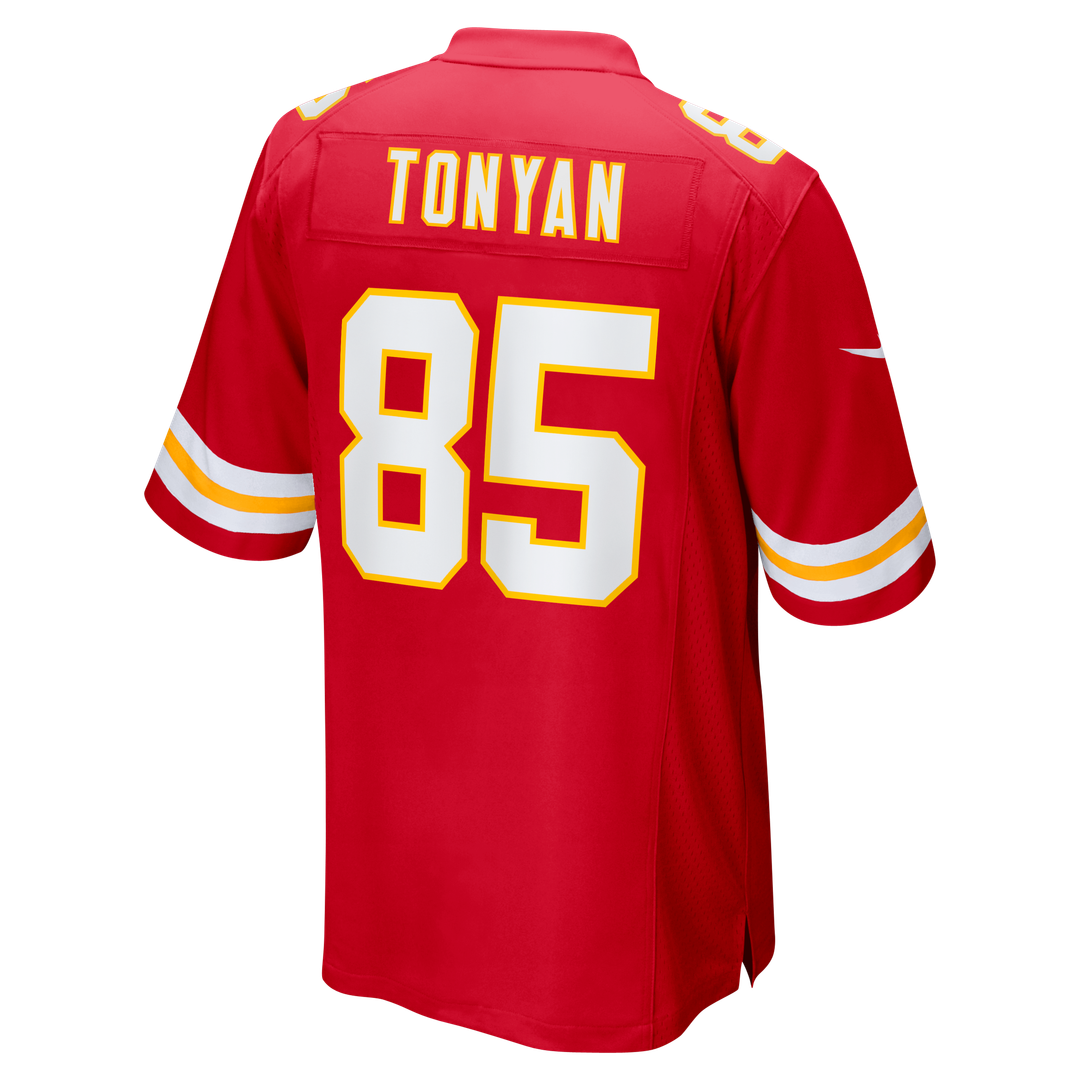 Kansas City Chiefs Robert Tonyan Nike Red Game Jersey