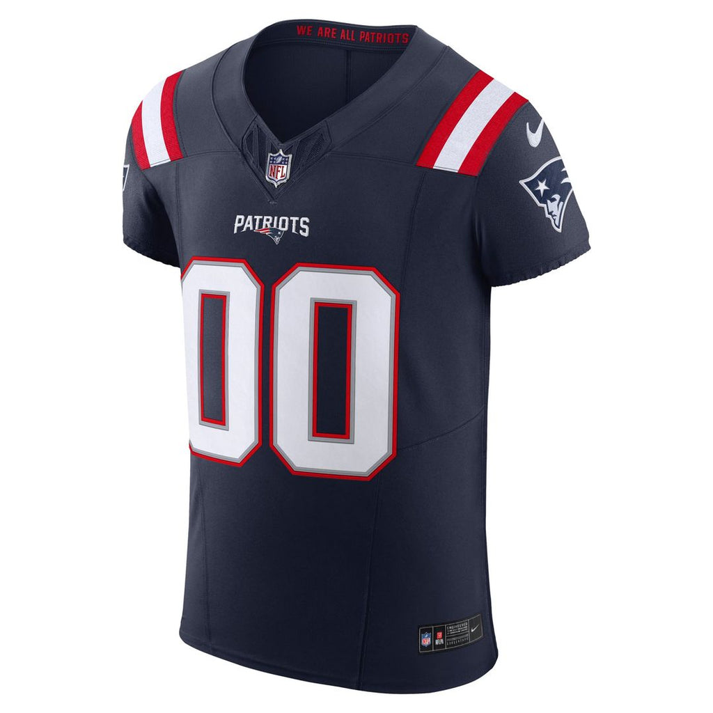 New England Patriots Nike Navy Vapor FUSE Elite Custom Jersey