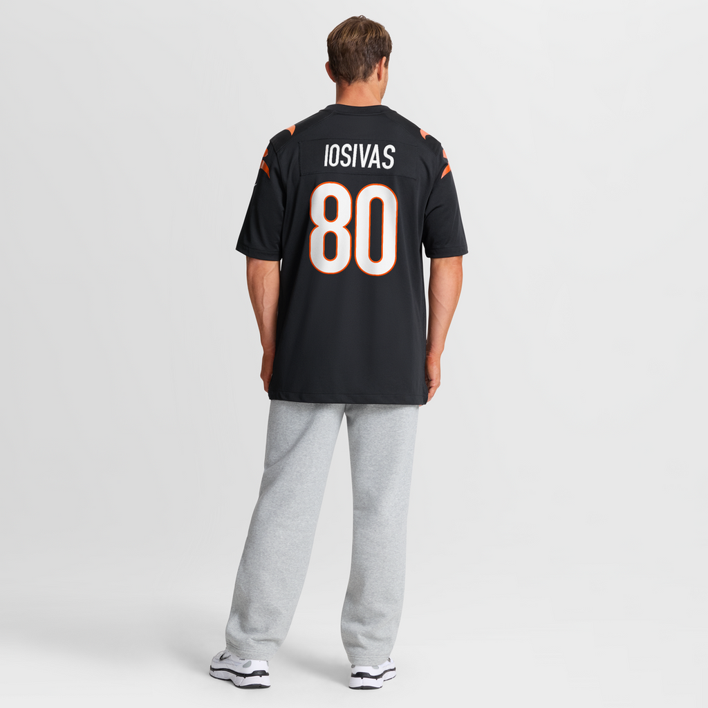 Cincinnati Bengals Andrei Iosivas Nike Black Game Jersey