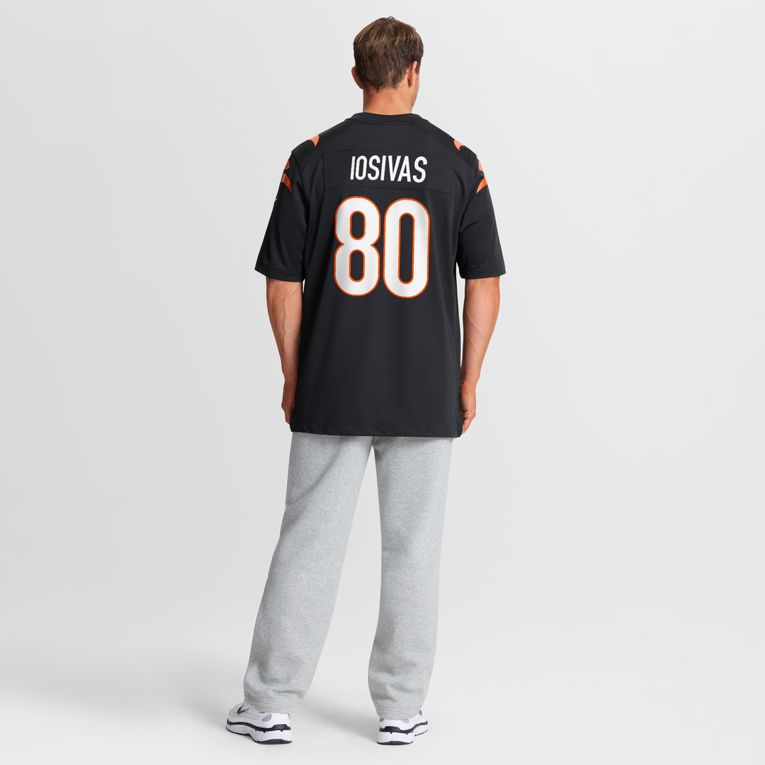 Cincinnati Bengals Andrei Iosivas Nike Black Game Jersey