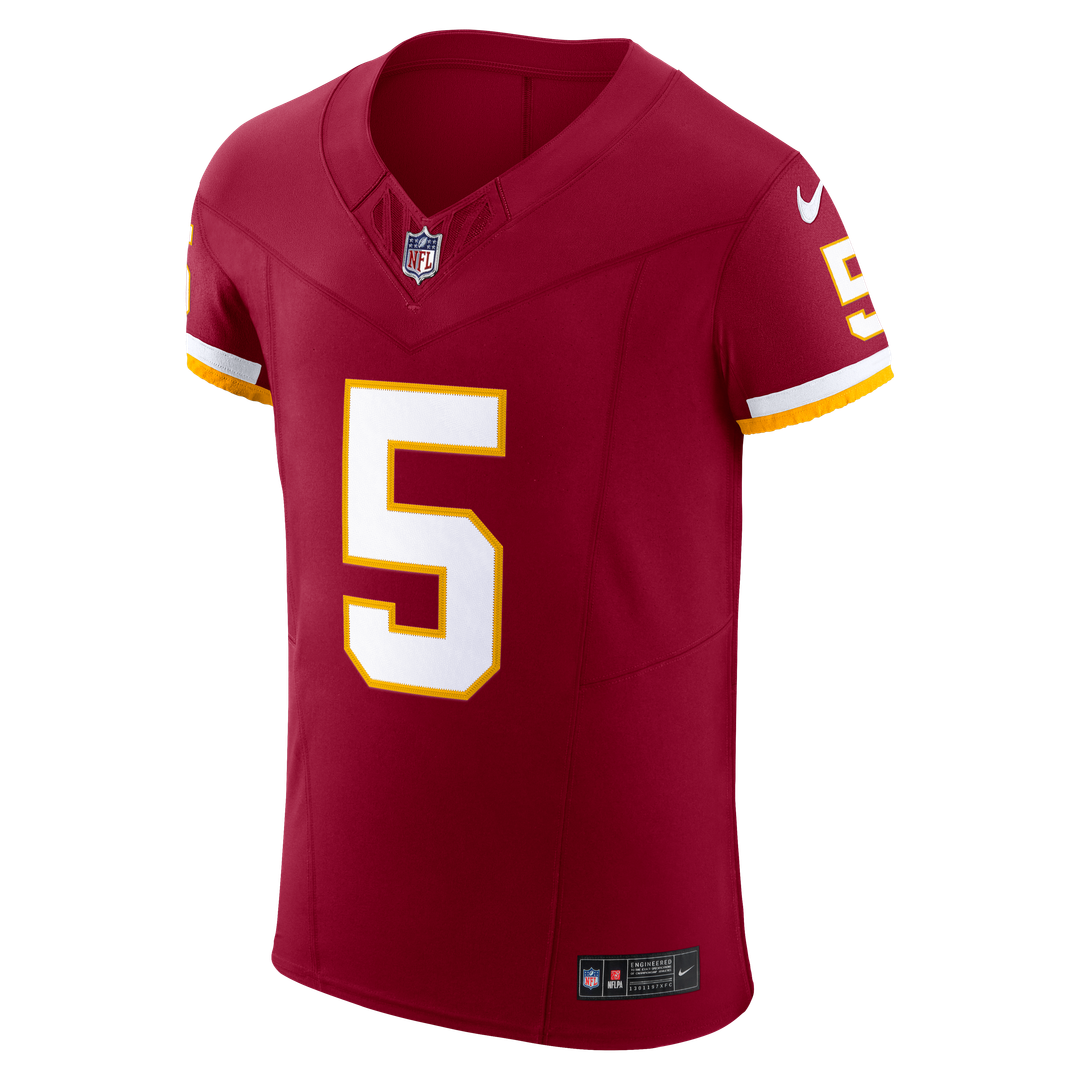 Washington Commanders Jayden Daniels Nike Burgundy Team Vapor FUSE Elite Jersey