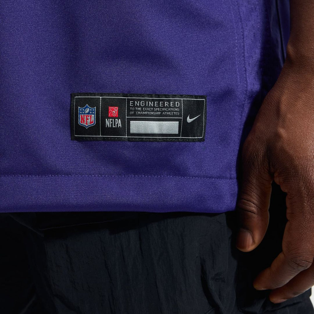 Baltimore Ravens Zay Flowers Nike Purple Game Jersey