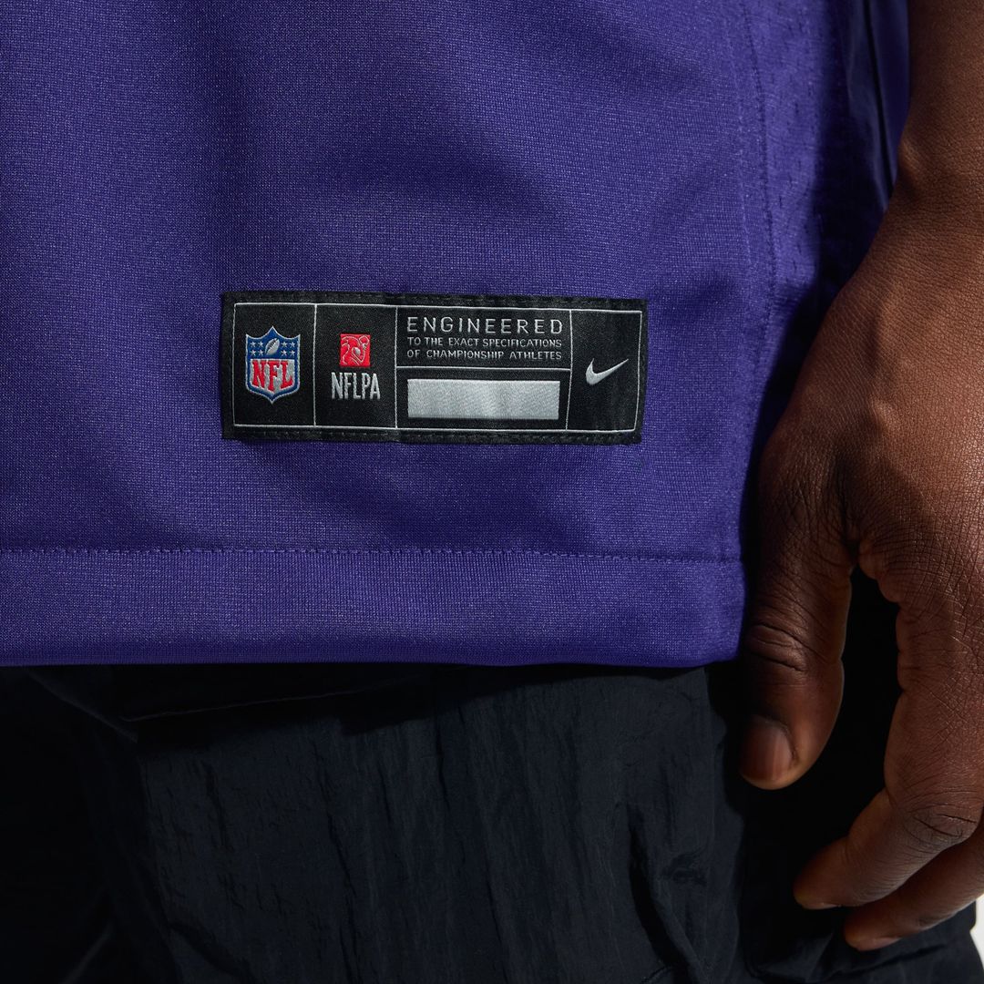 Baltimore Ravens Zay Flowers Nike Purple Game Jersey
