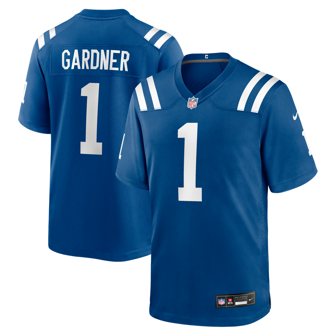 Indianapolis Colts Ahmad Sauce Gardner Nike Royal Game Jersey