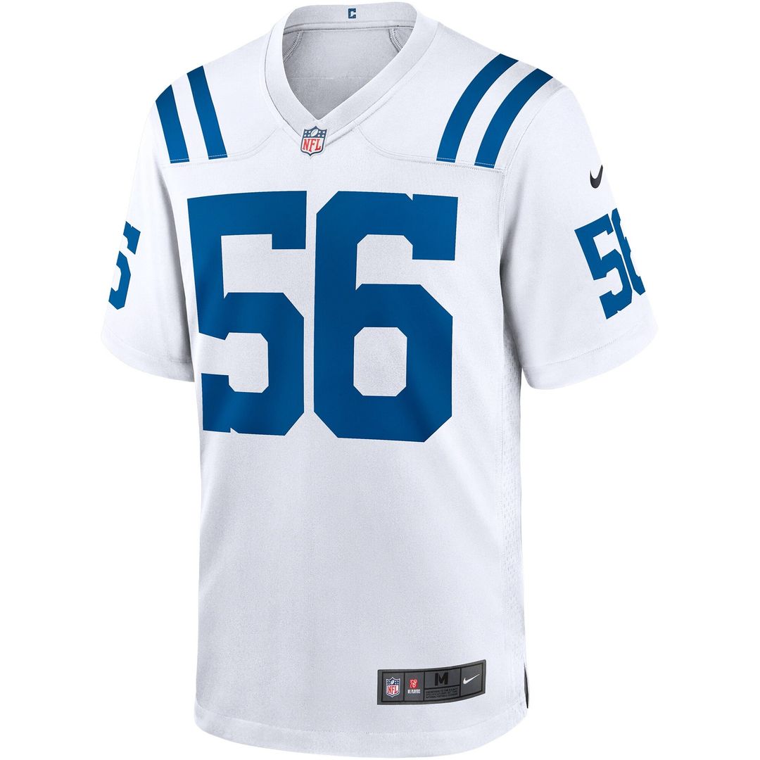 Indianapolis Colts Quenton Nelson Nike White Game Jersey