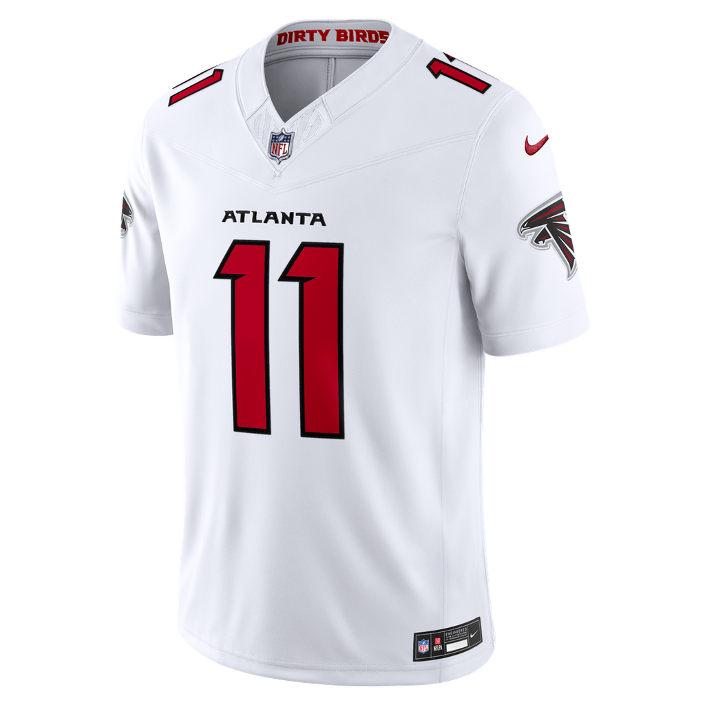 Atlanta Falcons Jalon Walker Nike Red Team Vapor FUSE Stitched Limited Jersey